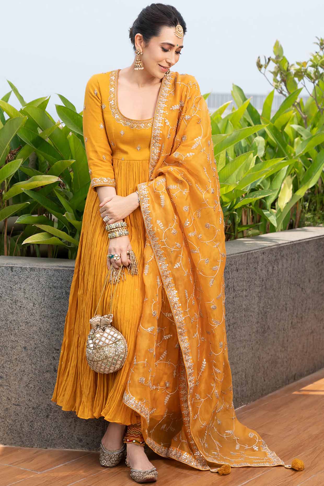 Ganga Fashions x Karisma Kapoor: Her Stunning Gul Bagh Collection Looks -  Hindustan Times